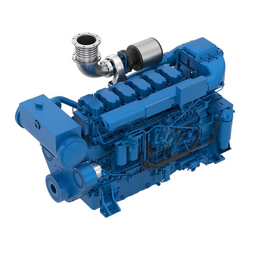 Antriebsmotor - 6W126M - MOTEURS BAUDOUIN - Diesel / für Berufsschiffe / Direkteinspritzung