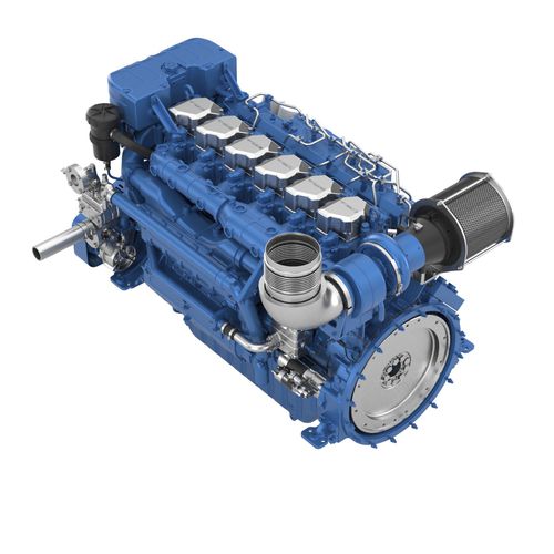 Innenbordmotor - 6M33.3 - MOTEURS BAUDOUIN - Diesel / für Berufsschiffe / Turbolader
