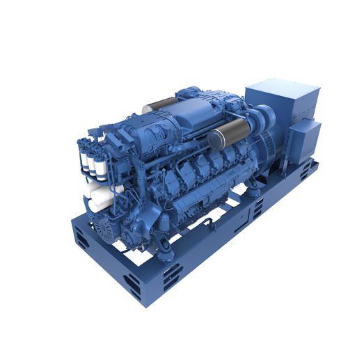 Diesel-Stromaggregat - 12M26.3 - MOTEURS BAUDOUIN - für Schiffe / 60 Hz / 50 Hz