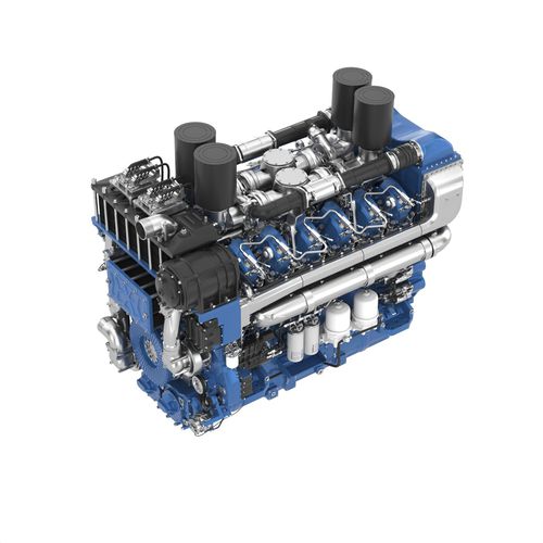 Innenbordmotor - 12M55 - MOTEURS BAUDOUIN - Diesel / für professionellen Gebrauch / Turbolader