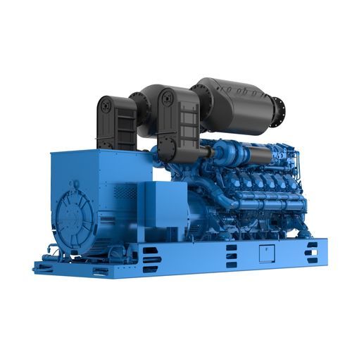 Diesel-Stromaggregat - 12M26.3+SCR - MOTEURS BAUDOUIN - für Schiffe / 60 Hz / 50 Hz