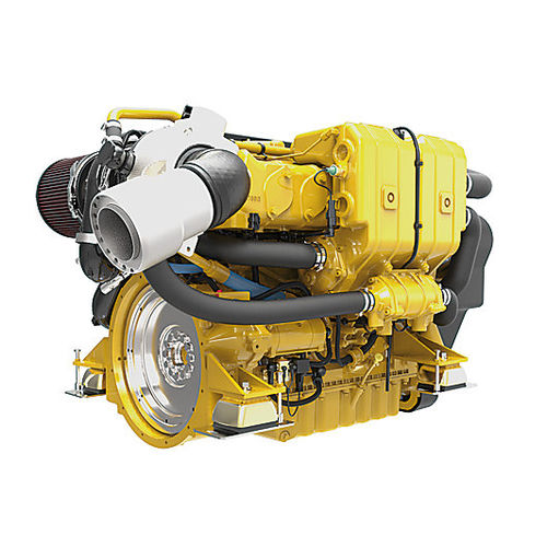 Motor zur Unterstützung - C7.1  - Caterpillar Marine Power Systems - Diesel / für Berufsschiffe / Turbolader
