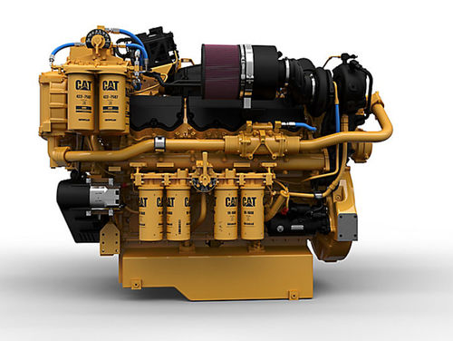 Motor zur Unterstützung - C32  - Caterpillar Marine Power Systems - elektrisch / für Berufsschiffe / SCR