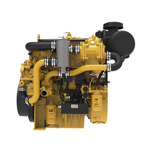 Motor zur Unterstützung - C4.4  - Caterpillar Marine Power Systems - elektrisch / für Berufsschiffe / Turbolader