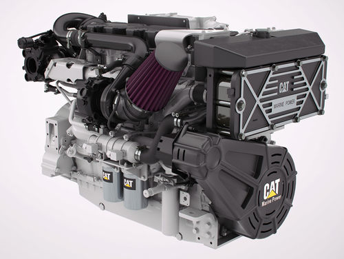 Innenbordmotor - C18 ACERT - Caterpillar Marine Power Systems - Antrieb / Diesel / für Freizeitschifffahrt