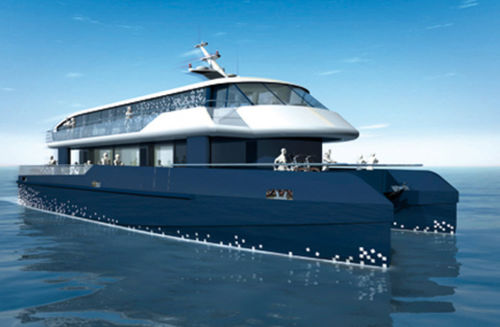 Katamaran-Passagierfähre - 27 - Alumarine Shipyard