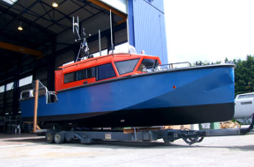 Rettungsboot Berufsschiff - SNS Series - Alumarine Shipyard - Innenborder / Aluminium