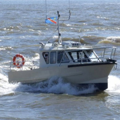 Boot für hydrographische Studien Berufsschiff - 8 - Alumarine Shipyard - Innenborder / Aluminium