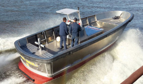 Festmacherboot - 9.16m - Alumarine Shipyard - Innenborder / Aluminium