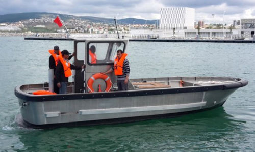 Arbeitsboot - 7.80m - Alumarine Shipyard - Schlepper / Festmacherboot / Innenborder