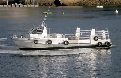 Logistik-Transport-Boot Berufsschiff - 12 - Alumarine Shipyard - Innenborder / Aluminium