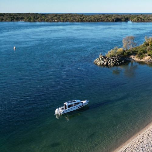 Cabin-Cruiser / Außenborder - 27 Cabin - QUARKEN Boats - Open / Hardtop / max. 8 Personen