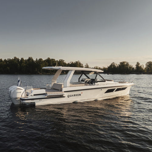 Express-Cruiser / Außenborder - 35 Sport Tourer - QUARKEN Boats - zweimotorig / Open / Softtop