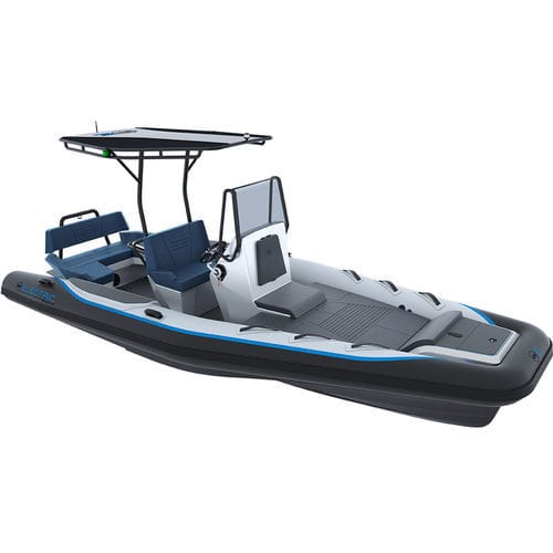 Innenborder-Schlauchboot - Pulse 63 - RS Electric Boats Ltd. - elektrisch / RIB / mit Mittelkonsole