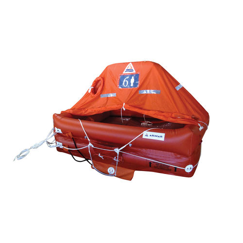 Rettungsinsel für Schiffe - DEEP SEA COMPACT - Arimar - für Yacht / Offshore / Sechssitzer