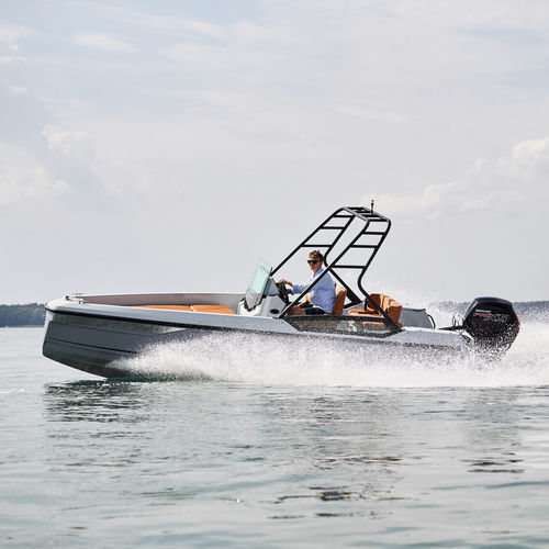 Außenborder-Konsolenboot - 200 - Saxdor Yachts Oy - mit Mittelkonsole / Sportfischer / max. 6 Personen