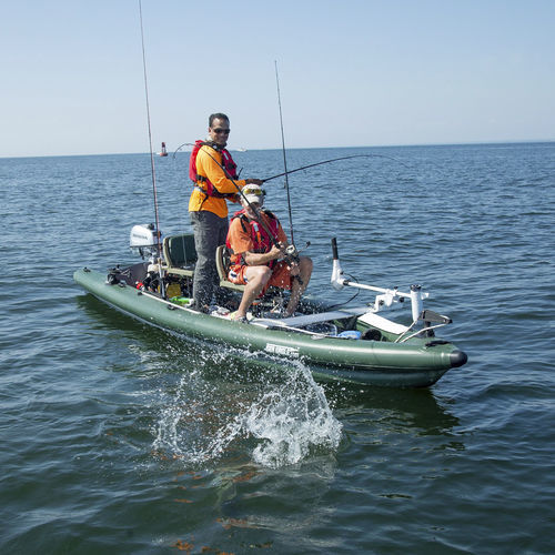 Außenborder-Schlauchboot - FishSkiff™ 16 - SeaEagle.com - halbstarr / Open / für die Fischerei