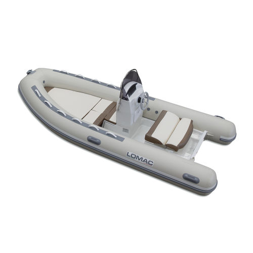 Außenborder-Schlauchboot - EUFORIA 460 - Lomac - halbstarr / Open / mit Seitenkonsole