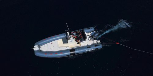 Mehrrümpfer-Schlauchboot - Euforia 540 - Lomac - Außenborder / Benzin / halbstarr
