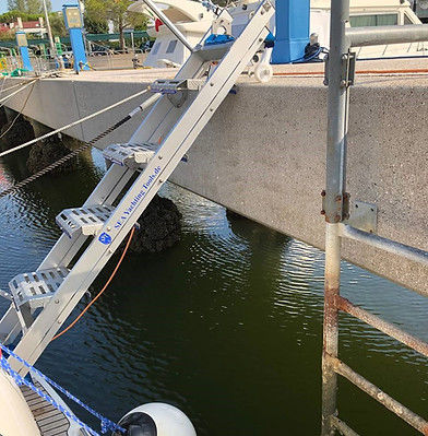Gangway für Boot - S4 - SYT Sea Yachting Tools - Treppe / manuell