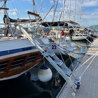 Gangway für Boot - S5 - SYT Sea Yachting Tools - Treppe / manuell