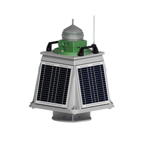 Hafen-Signalleuchte - PMAPI SC36 - PHAROS MARINE AUTOMATIC POWER - LED / Solar / weiß