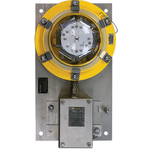 Signalleuchte für Schiffe - FA-165EX - PHAROS MARINE AUTOMATIC POWER - LED / rot / für Helideck