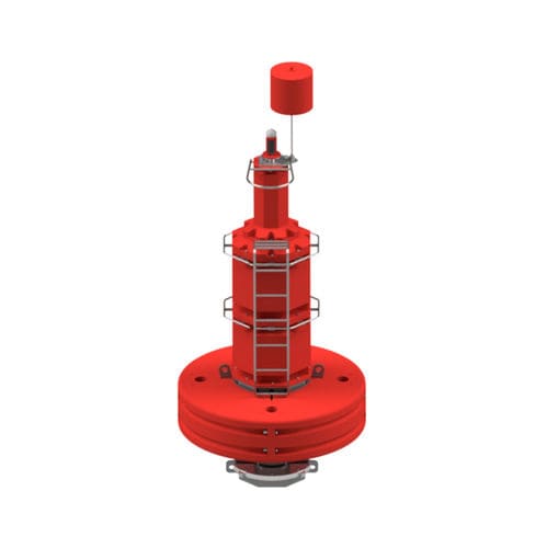 Boje zur Markierung - PMB2400RM - PHAROS MARINE AUTOMATIC POWER - für Ankerplätze / Polyurethanschaum / Stahl