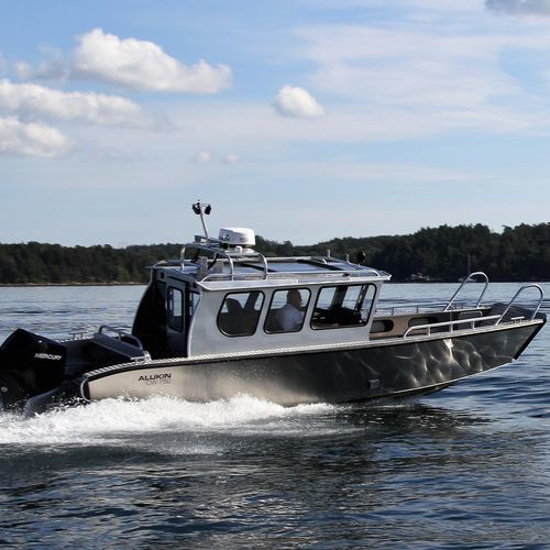 Nutzfahrzeug Berufsschiff - CW 750 - ALUKIN - Außenborder / Aluminium
