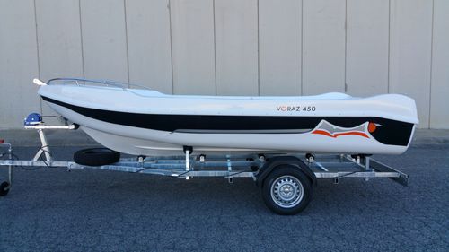 Außenborder-Konsolenboot - VORAZ 450 BOTE - VORAZ Astilleros - Tauch / Sportfischer / max. 6 Personen