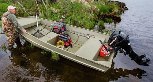 Jon-Boat / Außenborder - 1000  - Crestliner - Sportfischer / max. 3 Personen
