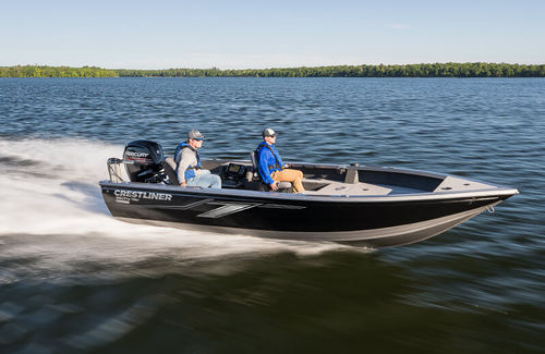Bay-Boat / Außenborder - 1850 PRO TILLER - Crestliner - Sportfischer / max. 6 Personen