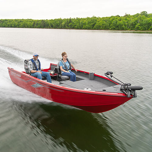 Bay-Boat / Außenborder - 1650 PRO TILLER  - Crestliner - Sportfischer / Aluminium / max. 6 Personen