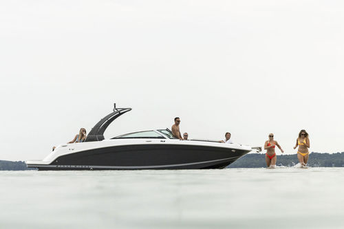 Deck-Boat / Innenborder - HD8 - Four Winns - Open / mit Doppelkonsole / Bowrider