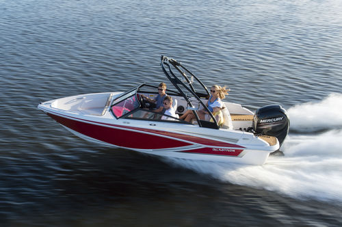 Außenborder-Runabout - GT 180 - Glastron - Bowrider / mit Doppelkonsole / Wakeboard