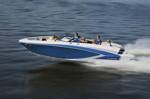 Innenborder-Runabout - GT 245 - Glastron - Bowrider / mit Doppelkonsole / Wakeboard