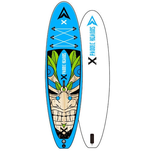 Aufblasbares SUP - TIKI-X - X-PaddleBoards - Touring / für Angelsport / für Yoga