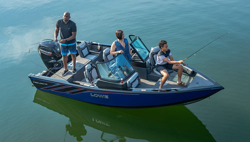 Außenborder-Runabout - FS 1700 - Lowe - mit Doppelkonsole / Open / Wasserski