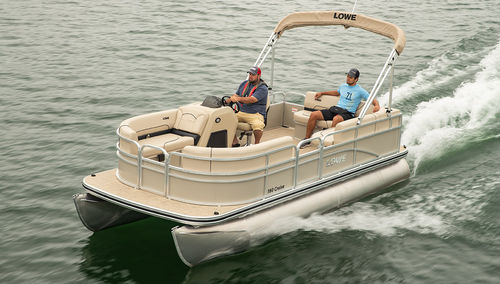 Außenborder-Pontonboot - Ultra 180  - Lowe - Open / mit Seitenkonsole / für Kreuzfahrten