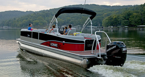Außenborder-Pontonboot - X250 - Lowe - max. 12 Personen