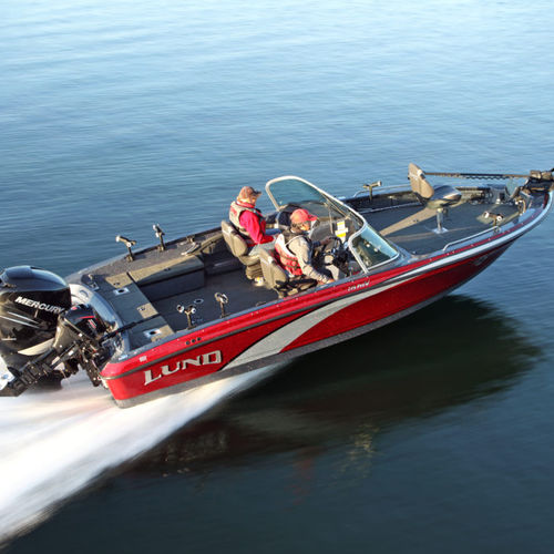 Außenborder-Runabout - 219 PRO-V GL - Lund - mit Doppelkonsole / Bowrider / für Angelsport