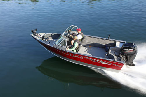 Außenborder-Runabout - 1800 ANGLER - Lund - mit Doppelkonsole / Bowrider / Sport