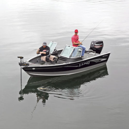 Außenborder-Runabout - 1675 IMPACT - Lund - mit Doppelkonsole / Bowrider / Sportfischer