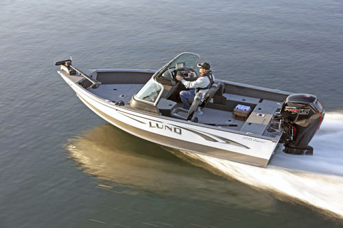 Außenborder-Runabout - 1775 IMPACT - Lund - mit Doppelkonsole / Bowrider / Sportfischer