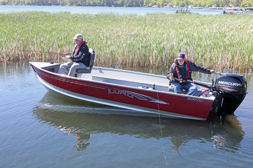 Offenes Boot / Außenborder - 1600 FURY - Lund - Sportfischer / Aluminium / max. 5 Personen