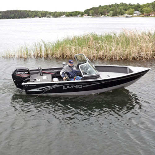 Außenborder-Runabout - 1675 ADVENTURE - Lund - mit Doppelkonsole / Bowrider / für Angelsport