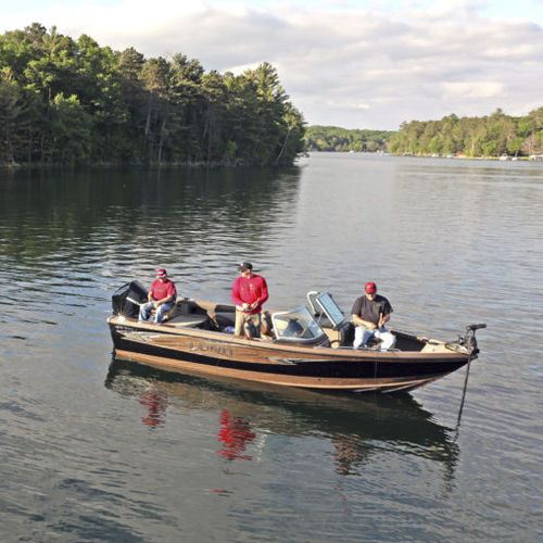 Außenborder-Runabout - 2075 TYEE - Lund - mit Doppelkonsole / Bowrider / Sportfischer
