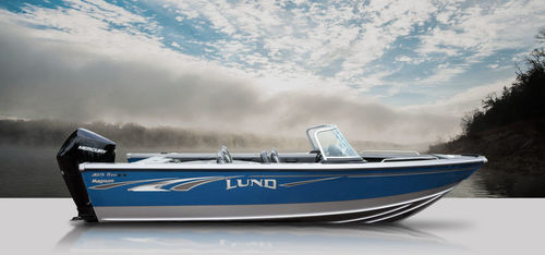 Außenborder-Runabout - 2075 TYEE MAGNUM - Lund - mit Doppelkonsole / Bowrider / Sportfischer
