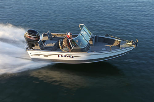 Außenborder-Runabout - 1675 IMPACT XS - Lund - mit Doppelkonsole / Bowrider / Wasserski