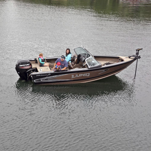 Außenborder-Runabout - 1775 CROSSOVER XS - Lund - mit Doppelkonsole / Bowrider / Wasserski